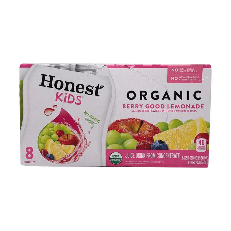 Honest Organic Berry Good Lemonade Juice Boxes