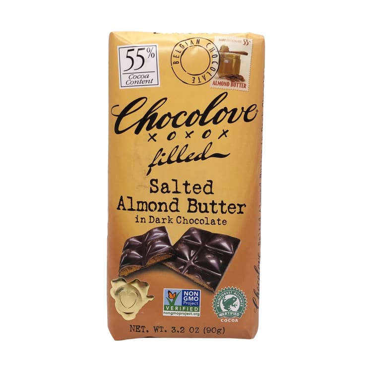 Chocolove Salted Almond Butter In Dark Chocolate