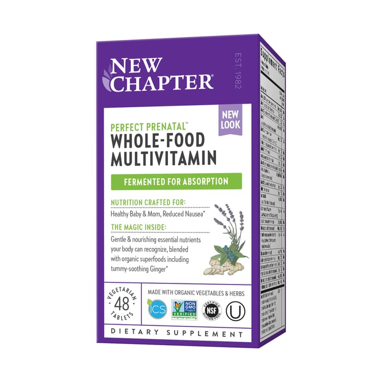 Perfect Prenatal Whole-Food Multivitamin, 48 Vegetarian