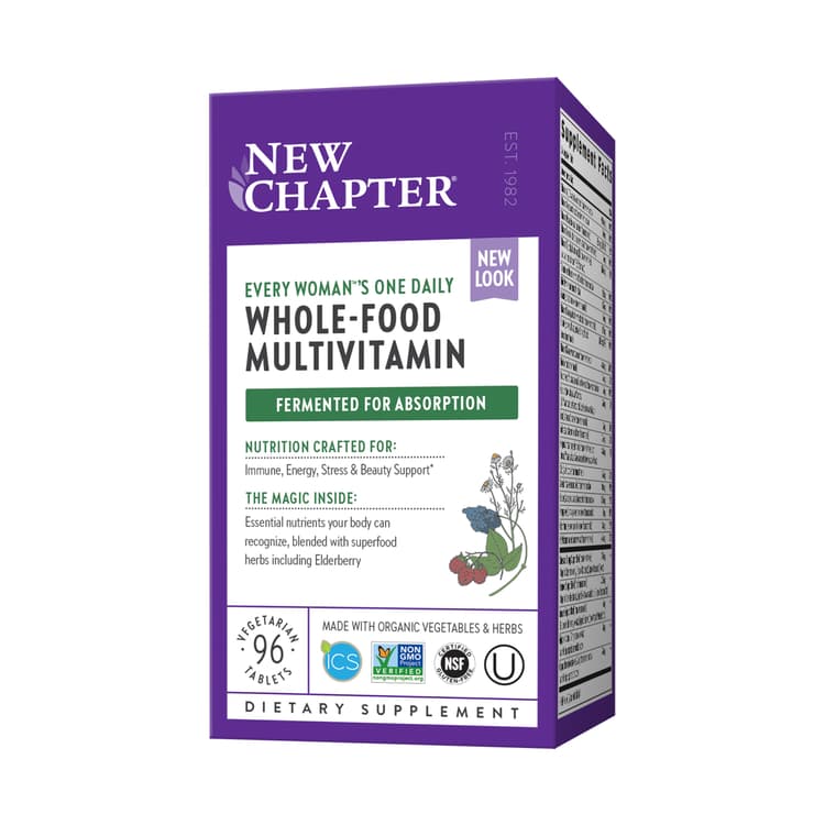 New Chapter Every Woman'S One Daily Whole-Food Multivitamin, 96 Vegetarian
