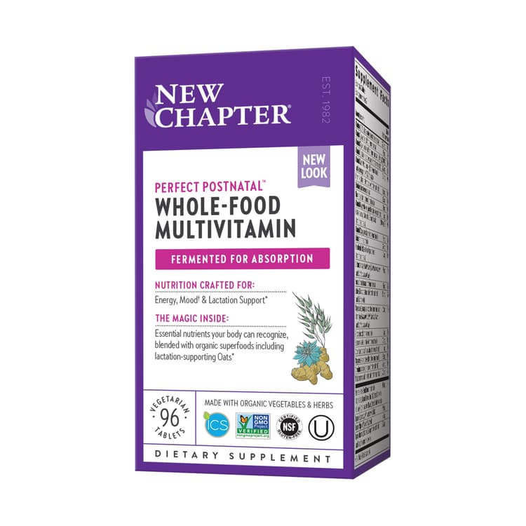 New Chapter Perfect Postnatal Multivitamin, 96 Vegetarian