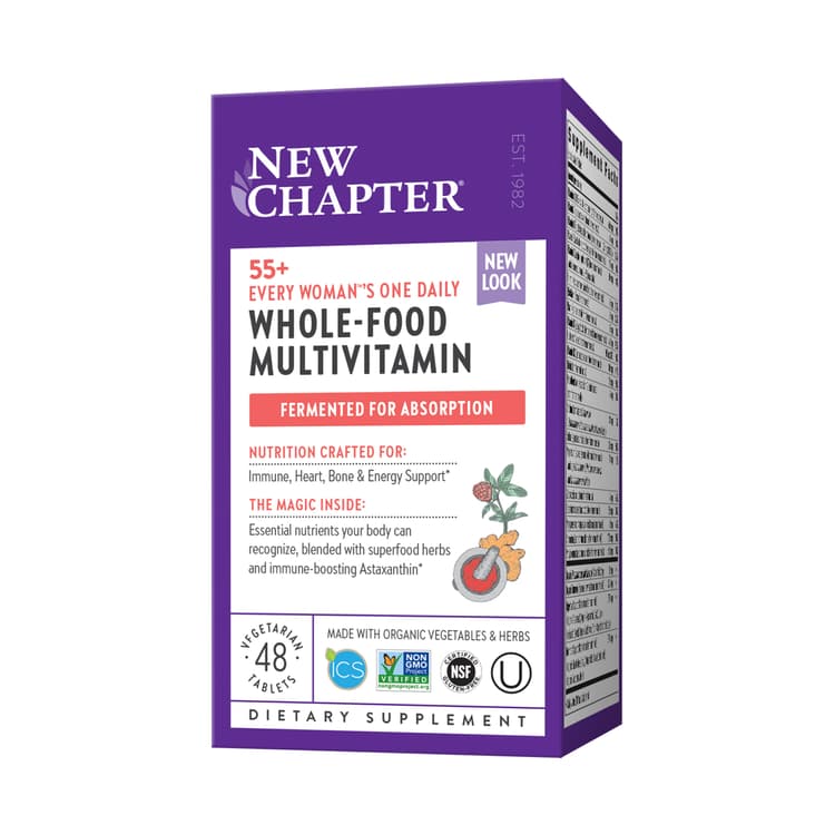 New Chapter 55+ Every Woman'S One Daily Multivitamin, 48 Vegetarian