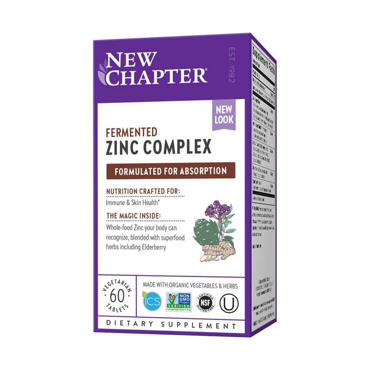 New Chapter Zinc Food Complex, 60 Vegetarian