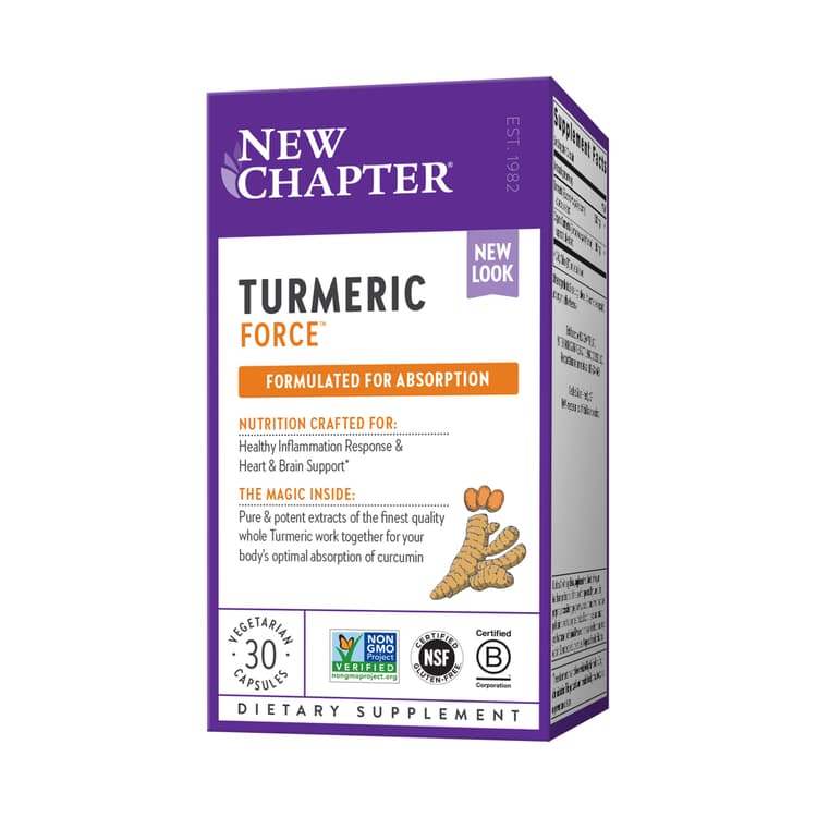 New Chapter Turmeric Force, 30 Vegetarian Capsules