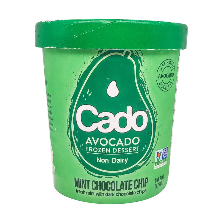 Mint Chocolate Chip Avocado Dessert