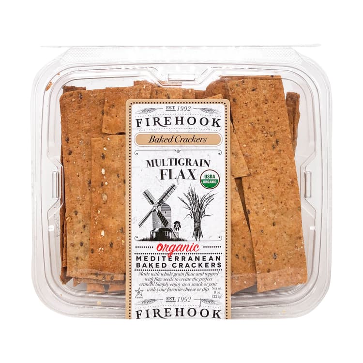 Multigrain Flax Crackers