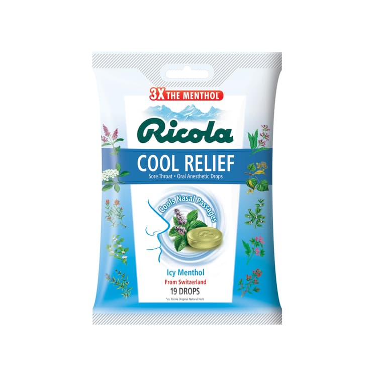 Drops Cool Relief Icy Menthol, 19 Drops