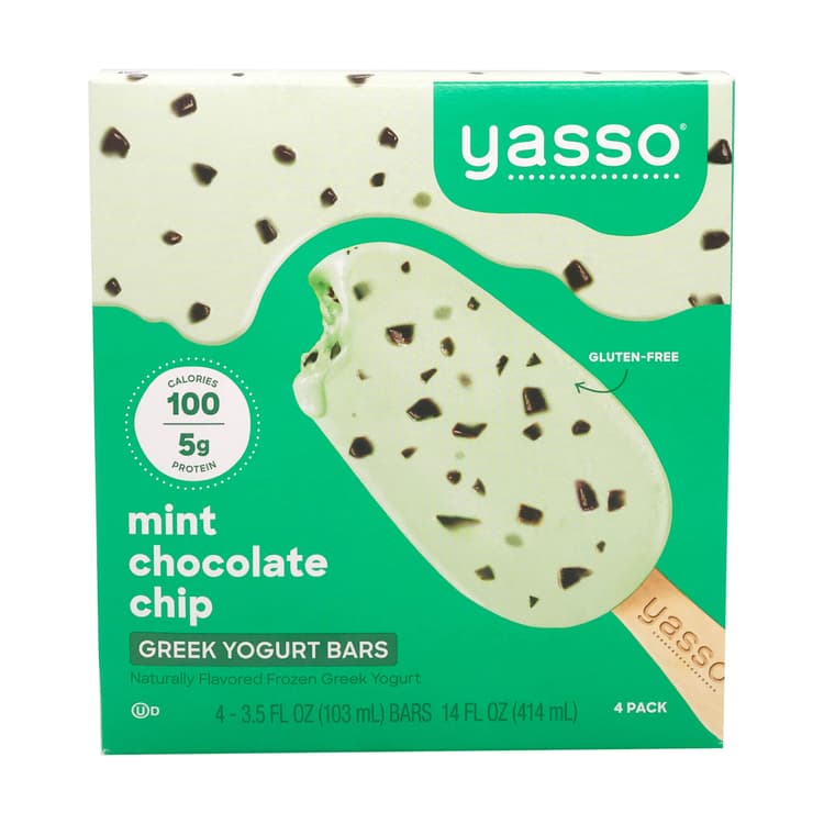 Mint Chocolate Chip Greek Yogurt