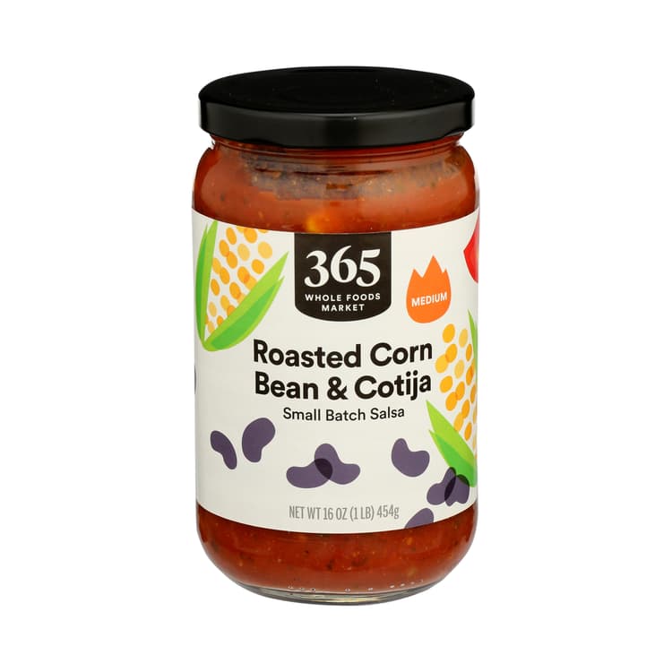 Salsa, Small Batch Roasted Corn, Bean & Cotija - Medium