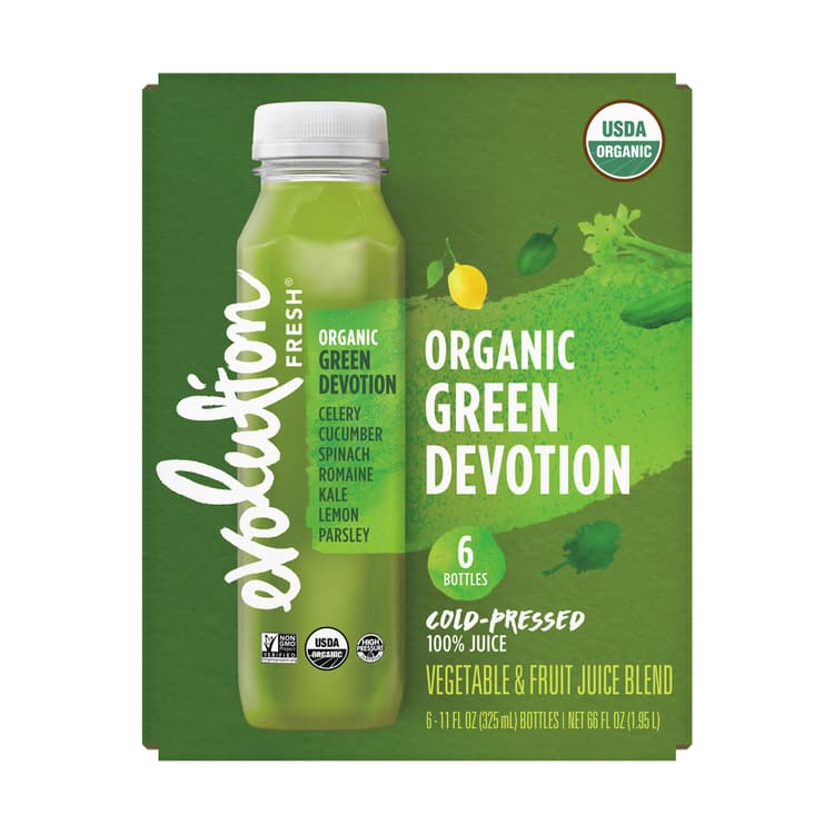 Evolution Fresh Cold Pressed Organic Green Devotion Multipack