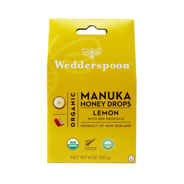 Organic Manuka Honey Drops Lemon