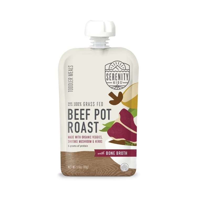 Beef Pot Roast Toddler Purees With Bone Broth