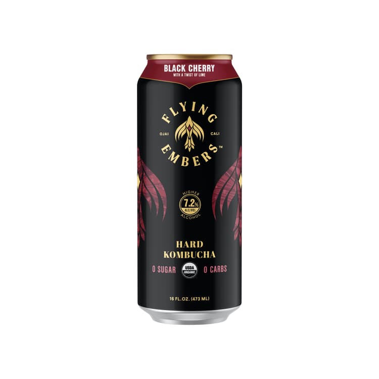 Black Cherry Hard Kombucha