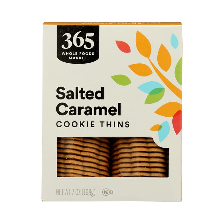 Salted Carmel Thin Cookie