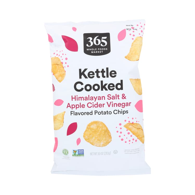 365 By Whole Foods Market Himalayan Salt & Apple Cider Vinegar Kettle Potato Chips