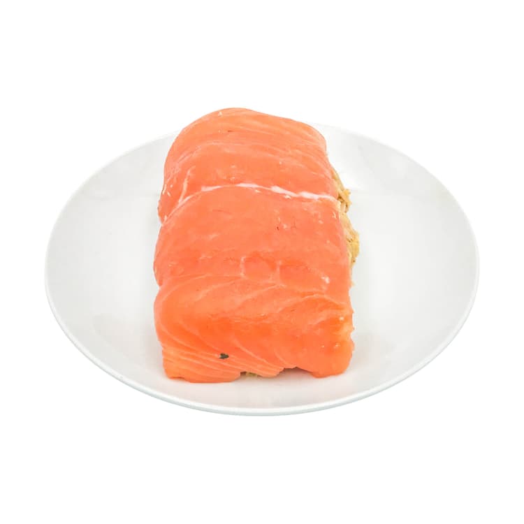 Crabcake Stuffed Atlantic Salmon