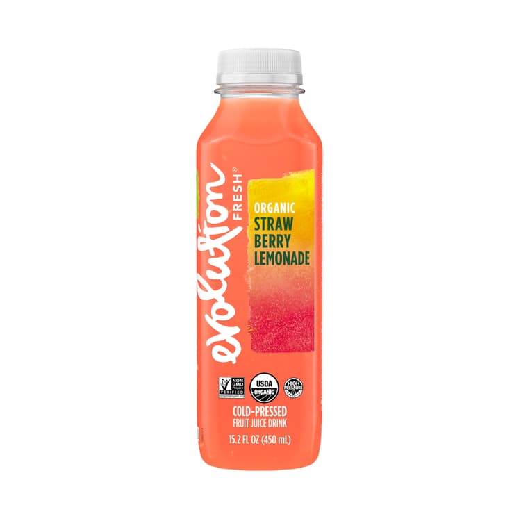 Cold Pressed Organic Strawberry Lemonade