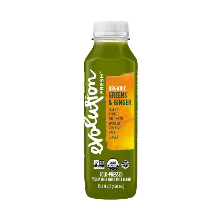 Cold Pressed Organic Greens & Ginger
