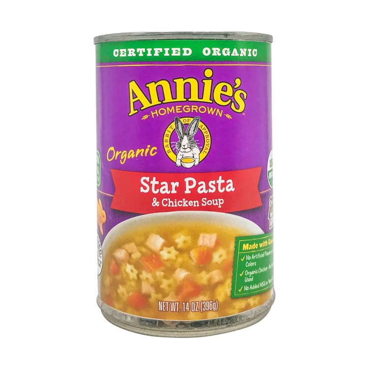 Organic Star Pasta & Chicken Soup