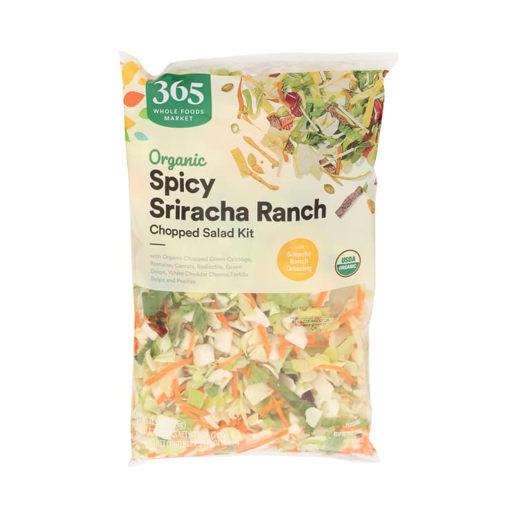 Produce - Organic Packaged Chopped Salad Kit, Spicy Sriracha Ranch