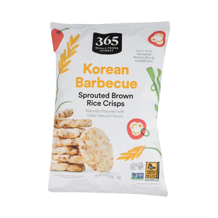 Korean Barbecue Sprouted Brown Rice Crisps