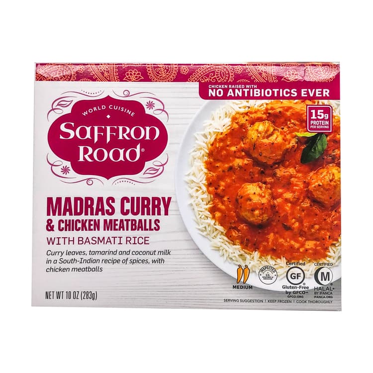 Madras Curry & Chicken Meatballs