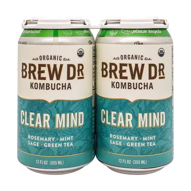 Organic Clear Mind Kombucha