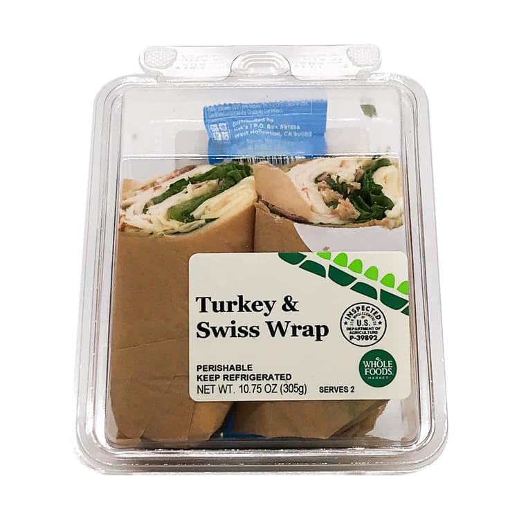 Turkey & Swiss Wrap