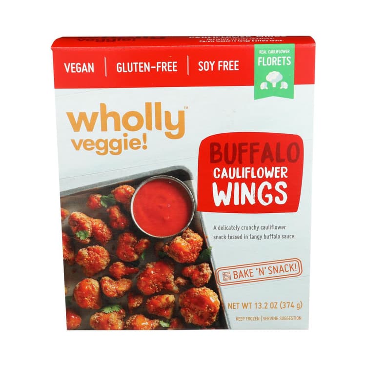 Wholly Veggie Buffalo Cauliflower Wings
