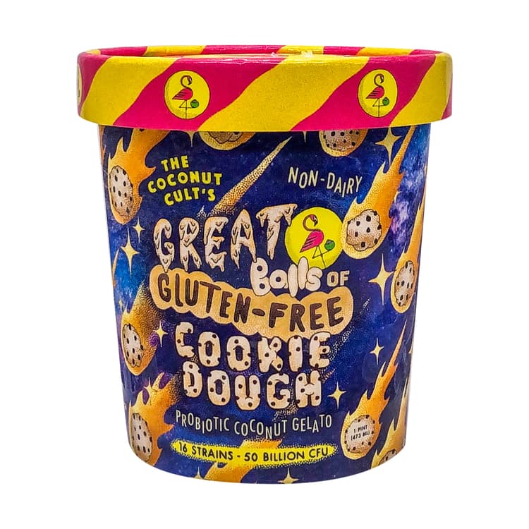 Great Balls Of Cookie Dough Coconut Gelato