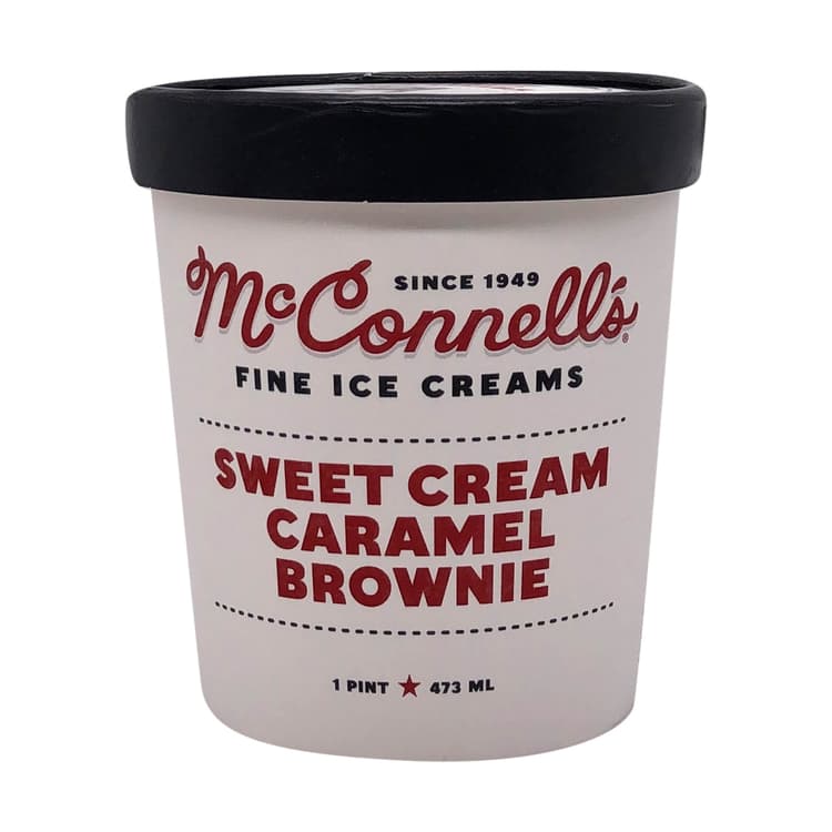 Sweet Cream Caramel Brownie