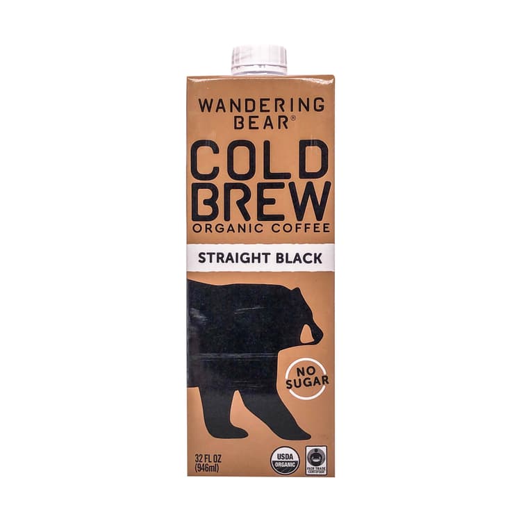 Organic Straight Black Cold Brew Coffee