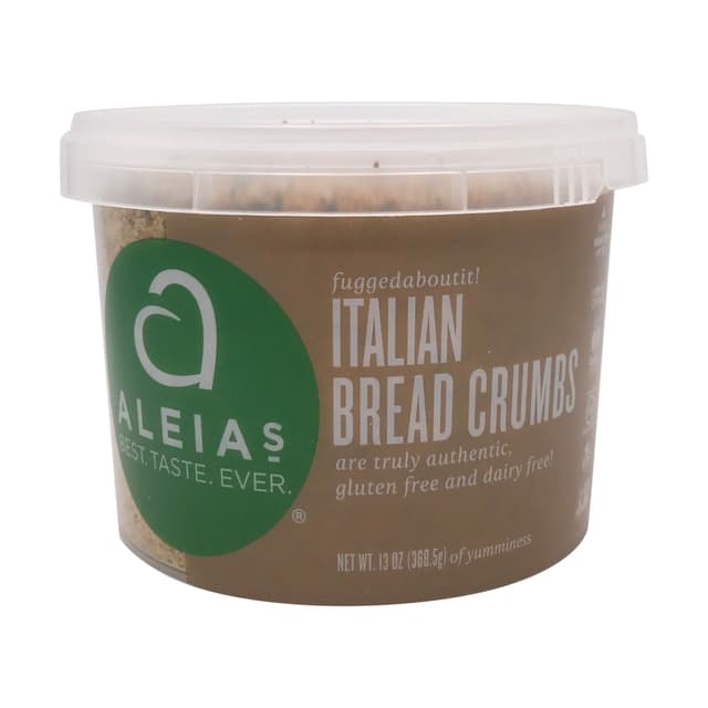 Is it Sesame Free? Aleia's Gluten Free Foods Italian Bread Crumbs