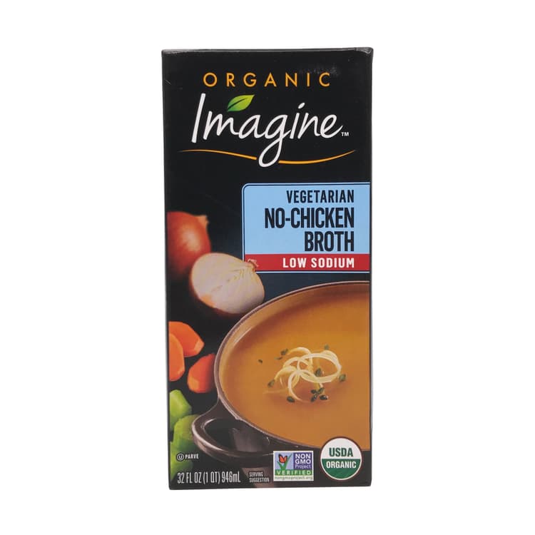 Organic Low Sodium Vegetarian No-Chicken Brown