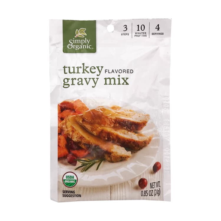 Organic Roasted Turkey Flavored Gravy Mix