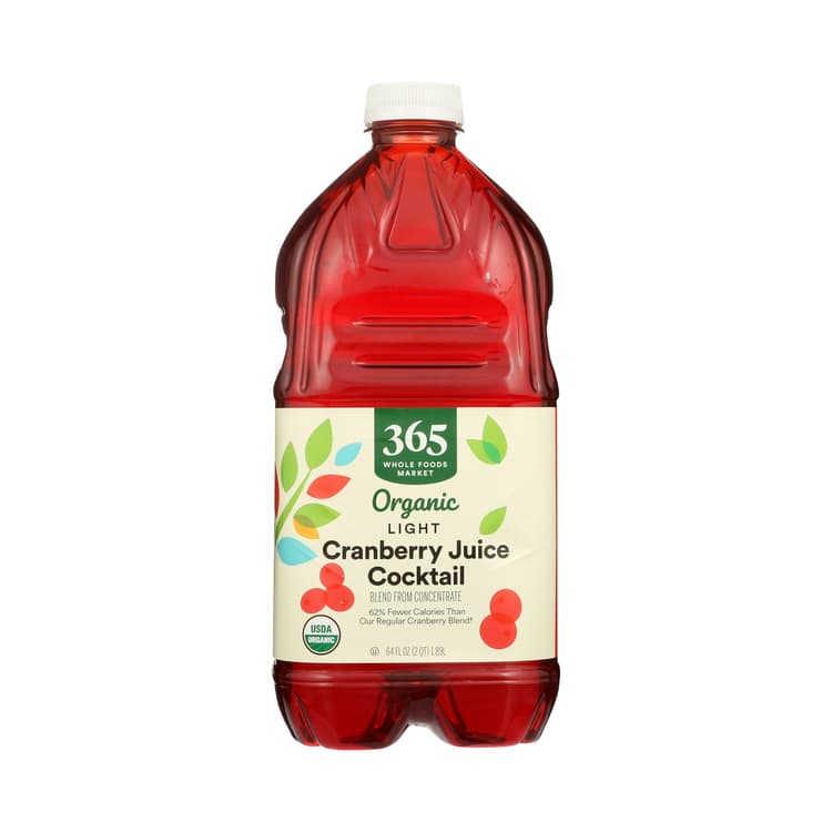Organic Shelf-Stable Juice, Cranberry Juice Cocktail - Light