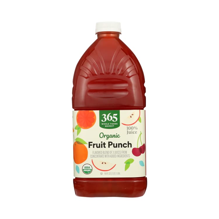 Organic Shelf-Stable Juice, Fruit Punch