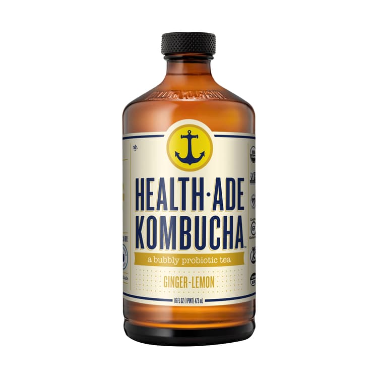 Ginger Lemon Kombucha