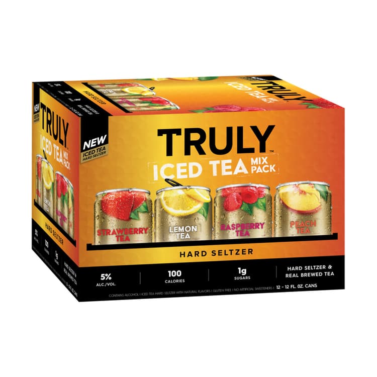 Hard Seltzer Iced Tea Variety Pack, Spiked & Sparkling Water