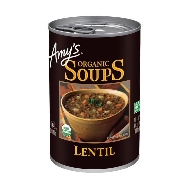 Organic Lentil Soup, Non-Gmo, Usda Organic