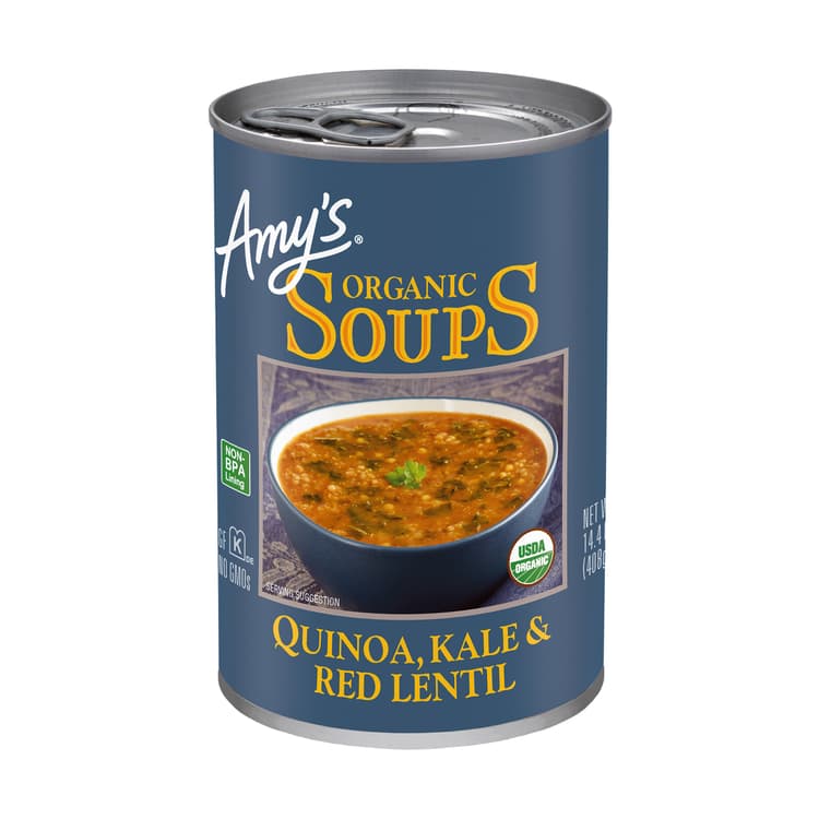 Amy'S Quinoa, Kale & Red Lentil Organic Soups