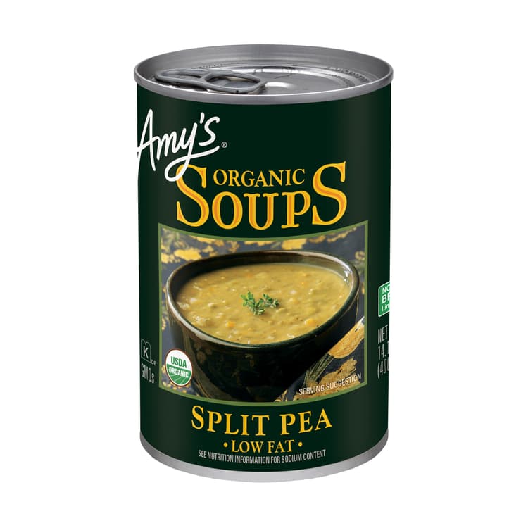 Organic Split Pea Soup, Low Fat