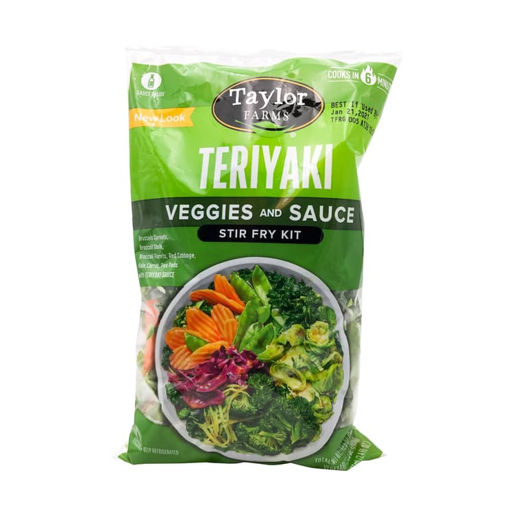 Teriyaki Stir Fry Salad Kit