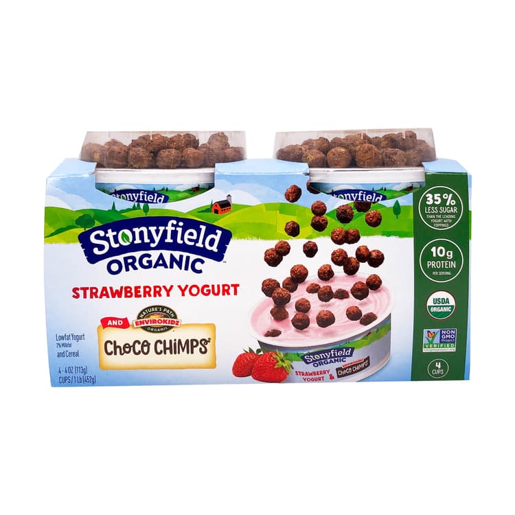 Organic Strawberry Kidstoppers Yogurt