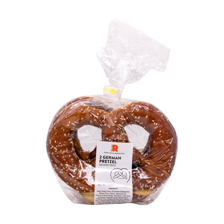 Sesame Seed German Pretzels