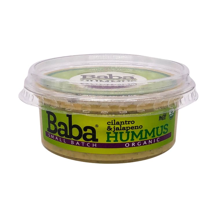 Baba Foods Organic Cilantro & Jalapeno Hummus