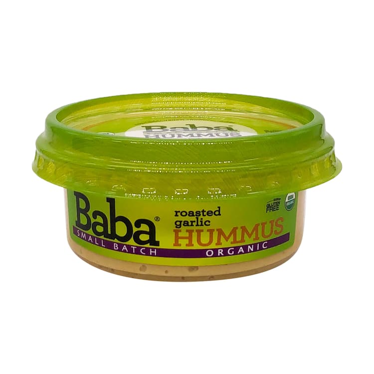 Baba Foods Organic Roasted Garlic Hummus