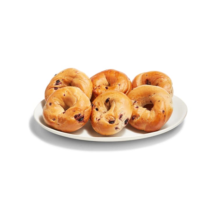Bakery Bagel Blueberry