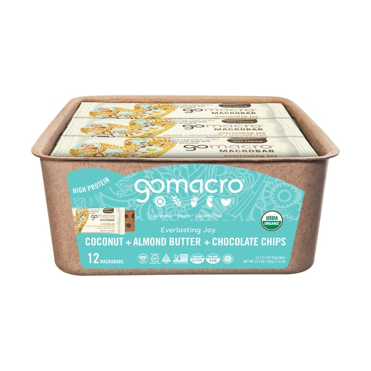 Coconut + Almond Butter + Chocolate Chips Macrobar