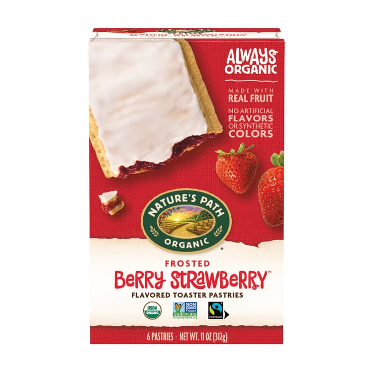 Berry Strawberry Frosted Toaster Pastries